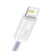 Kabel Baseus Dynamic USB na Lightning, 2.4 A, 2 m (fioletowy)