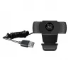 Conceptronic AMDIS 1080P Full HD Webcam with Microphone, 2 MP, 1920 x 1080 pixels, Full HD, 30 fps, H.264, M-JPEG, YUV, 90°