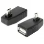 Adapter zmiany płci złącza DeLOCK 65473 micro USB USB 2.0 Czarny