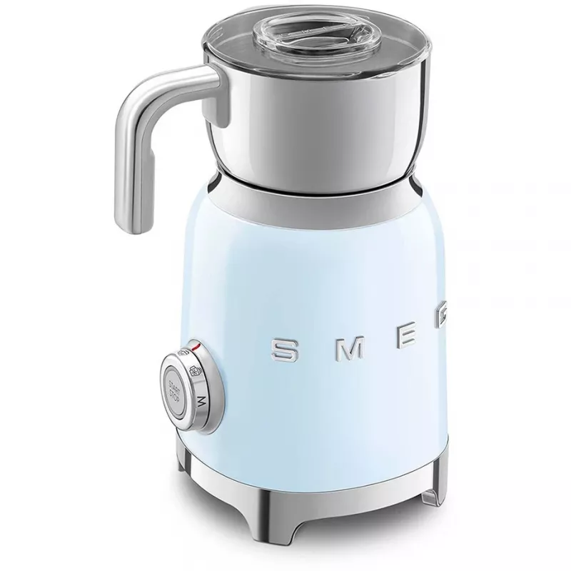 SMEG MFF11PBEU Spieniacz do mleka w stylu 50 cali Pastel niebieski