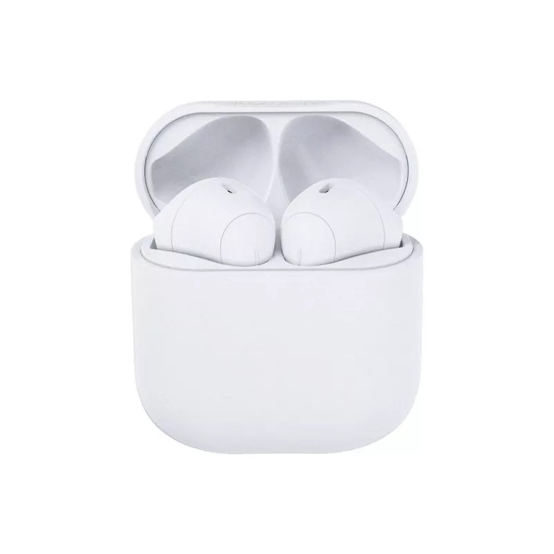 Zestaw słuchawkowy happy plugs JOY TWS douszny Bluetooth do rozmów, muzyki, sportu — biały, 20–20000 Hz
