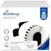 Etykieta na rolce z papieru ciągłego MediaRange DK-22205 62 mm 30,48 m czarny nadruk na białym tle