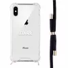 Cover Coros LOO005 iPhone XS Max 16.5 cm (6.5 cala) Czarny Transparentny