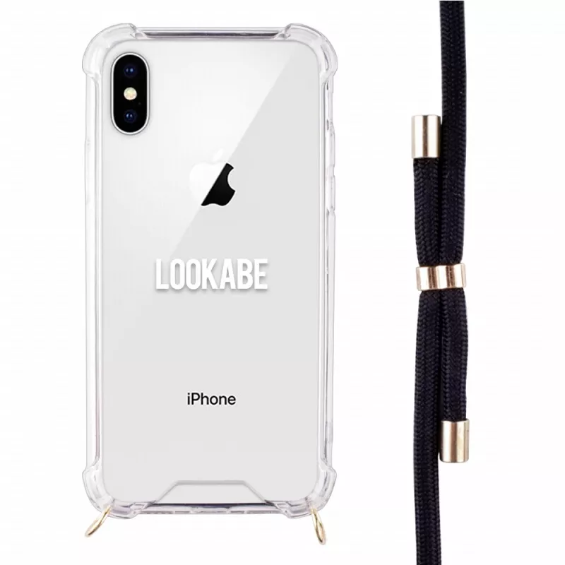 Cover Coros LOO005 iPhone XS Max 16.5 cm (6.5 cala) Czarny Transparentny