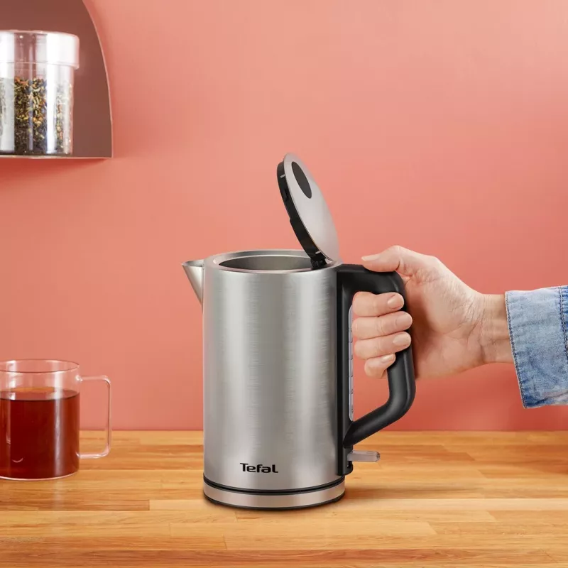Czajnik elektryczny Tefal KI513D10 stal nierdzewna 1,7 L 2200 W, bezprzewodowy, podstawa 360°
