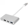 Adapter USB C - HDMI, 4xUSB 2.0/3.0, USB C
