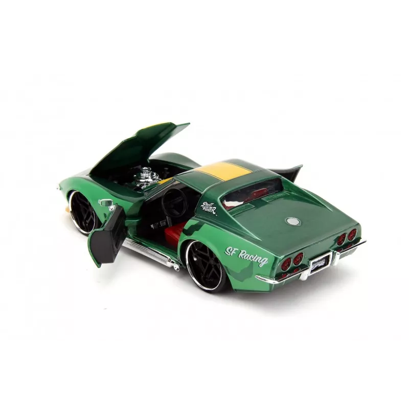 Samochód Jada Toys Street Fighter 1969 Chevrolet 1:24 Metalowy Zielony