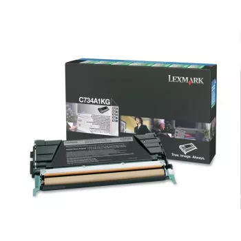 Lexmark - Tonerpatrone - 1 x Schwarz - 8000 Seiten - LRP / LCCP (0C734A1KG)