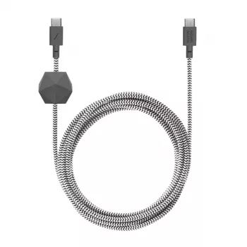 USB-C do USB-C kabel Native Union Anchor kabel 1,8 m czarny biały