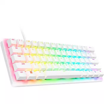 Razer Huntsman V3 Pro Mini - biały - układ niemiecki P - klawiatura - optyczna (RZ03-04992000-R3G1)