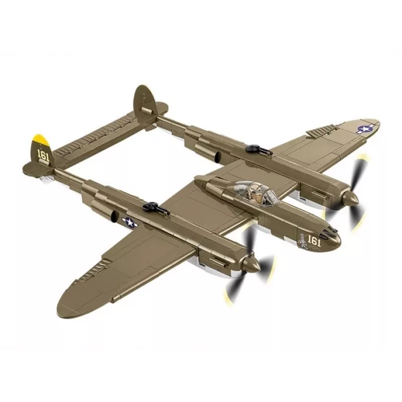 Cobi Klocki Lockheed P-38H Lightning zestaw 5763 — model w skali, kolekcjonerski model samolotu