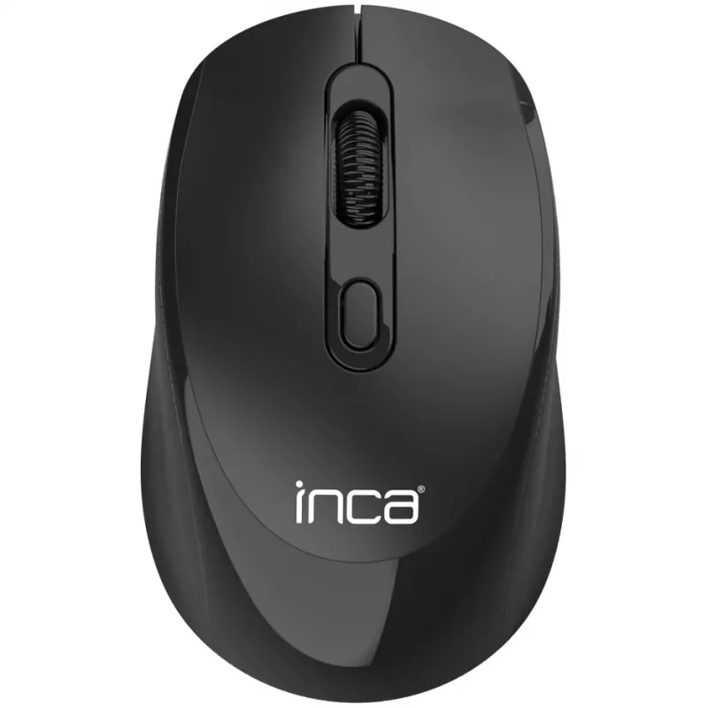 Inca IWS-519 Klawiatura i mysz w zestawie Biurowa RF Wireless QWERTY Turecki Czarny