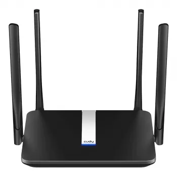 Router bezprzewodowy Cudy LT500 Fast Ethernet Dwuzakresowy (2,4 GHz / 5 GHz) 4G Czarny