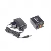 Gembird DSC-OPT-RCA-001 konwerter audio Czarny