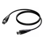 Przewód audio PROCAB CLA901/3 3 m XLR (3-pin) Czarny, Szary