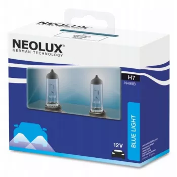 Neolux niebieski Light H7 12 V 55 W, 2 szt.