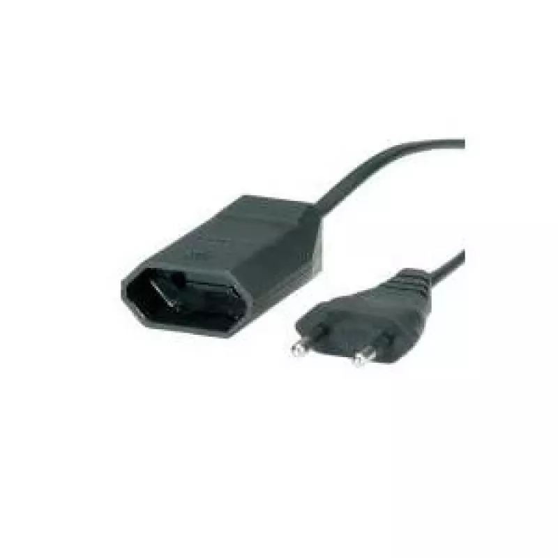 Kabel zasilający Bachmann 233.184 Czarny 2 m