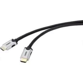 SpeaKa Professional SP-9063160 HDMI-Cable 0,5 m HDMI Type A (Standard) Czarny (SP-9063160)