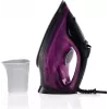 Żelazko parowe Gorenje SIK2400BKV, 2400W, pojemność zbiornika na wodę 450 ml, ciągła para 40 g/min, automatyczne wyłączanie, fioletowo-czarne