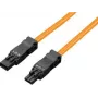 Kabel Rittal SZ 2500.430 pomarańczowy 1 m