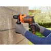 Wiertarka udarowa Black & Decker BEH710-QS 2800 RPM Czarny, Pomarańczowy