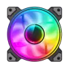 Gamemax | Wentylator obudowy | DUAL RING INFINITY | Czarny