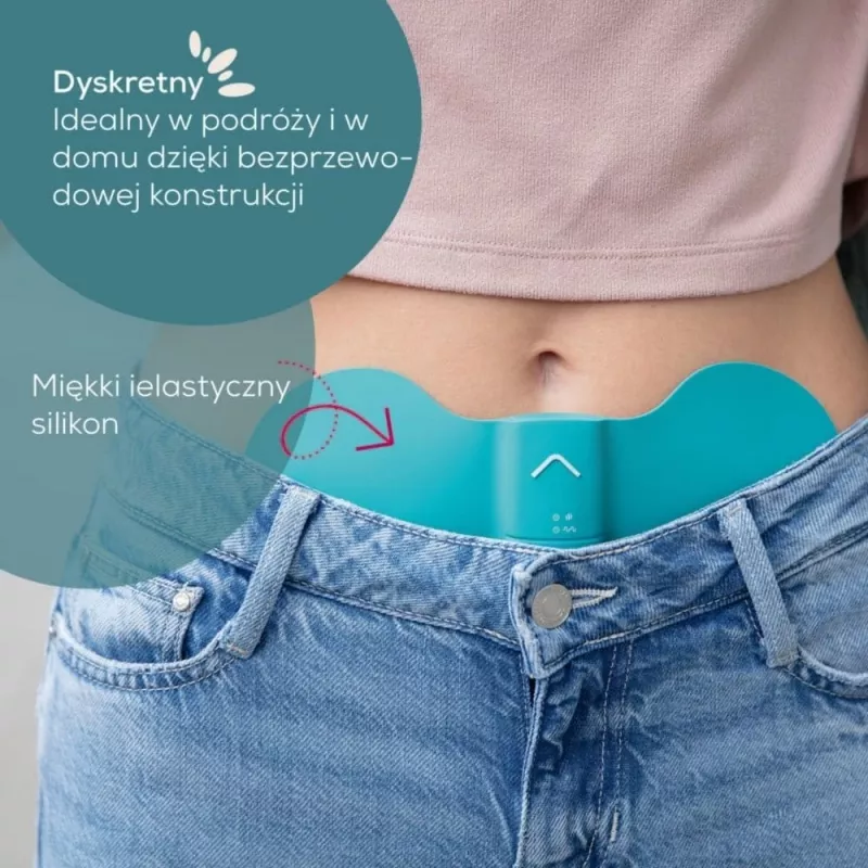 Urządzenie relaksacyjne menstruacyjne Beurer EM 55 z technologią TENS do łagodzenia bólu brzucha