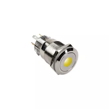 DimasTech wandaloodporny przycisk 19 mm Silverline Dot RGB PD210