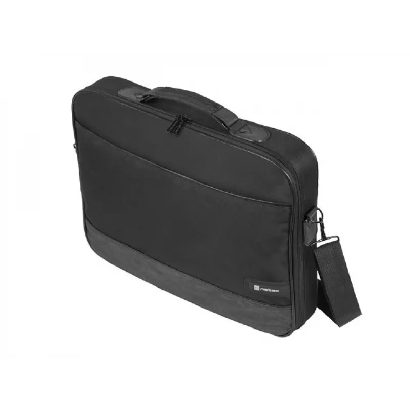NATEC Impala 2 39,6 cm (15,6 inch) Torba na ramię Czarny, Szary