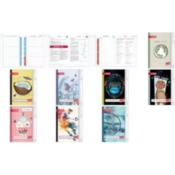 Notatnik ROTH Coconut Pool A5 w linie — 104 kartki, format A5, strony w linie