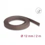 Osłona na kable DeLOCK 20898 Brązowa Poliestrowa Średnica 1,2 cm