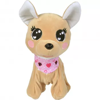 ChiChi LOVE Baby Boo, pluszowa zabawka beżowo-różowa, 30 cm