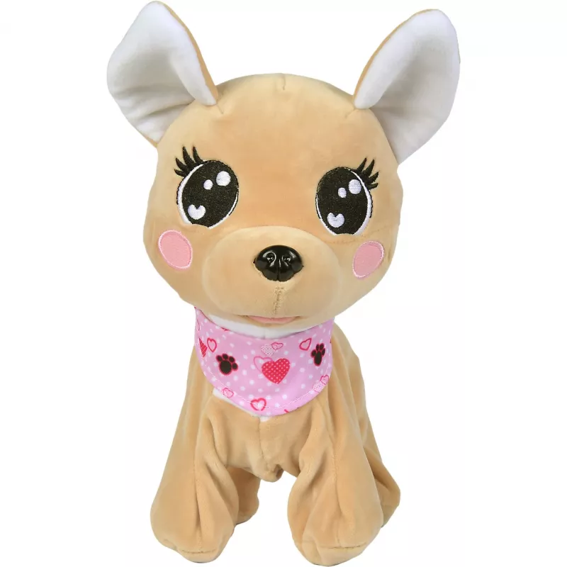 ChiChi LOVE Baby Boo, pluszowa zabawka beżowo-różowa, 30 cm