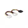 Kabel zasilający SATA HDD DeLOCK 60103 2x 4pin męski/żeński 0,165 m