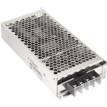 Zasilacz/przetwornica MEAN WELL RSD-300E-5 — 300 W, Wejście 25.2–46.8 V, Wyjście 5 V, RoHS, 97×216×40 mm