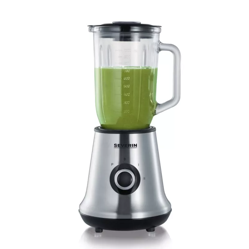 Blender stołowy Severin SM 3734 Czarny - Stal nierdzewna 1l 500W Mikser (SM 3734)