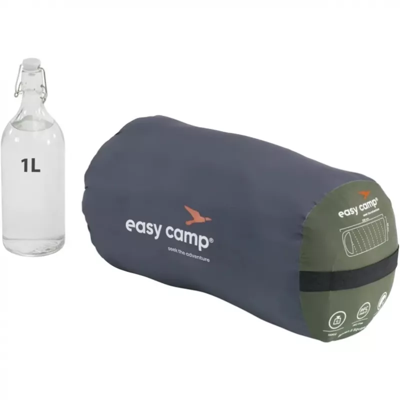 Śpiwór easy camp Raven II Square -3°C, oliwkowozielony, model 240208