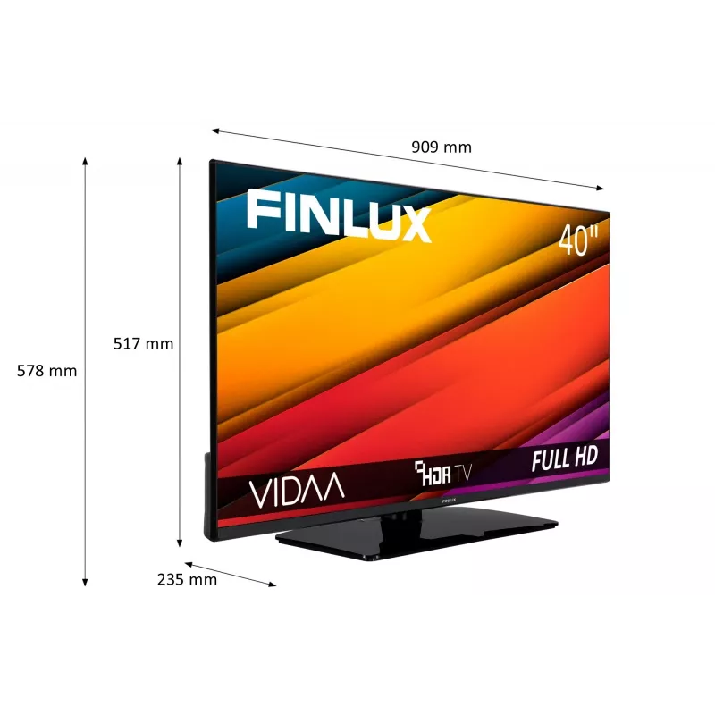 TV LED 40 cali 40FFV500