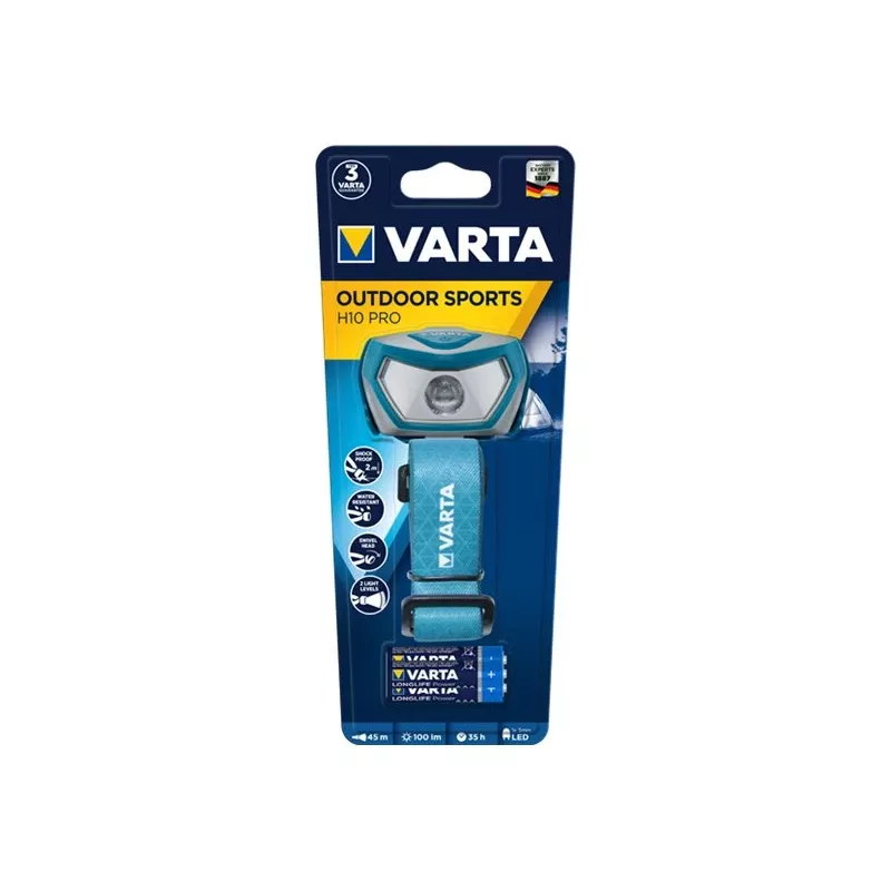 Lampa czołowa Varta 16650 101 421 kolor Aqua