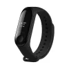 Silicone strap FIXED dla Xiaomi Mi Band 3/4 — Czarny, zamienny elastyczny wytrzymały silikon