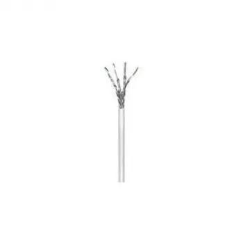 Wentronic Goobay CAT 6 Kabel sieciowy, S/FTP (PiMF), Szary, 100 m - CU, AWG 23/1 (solid), LSZH (50977)
