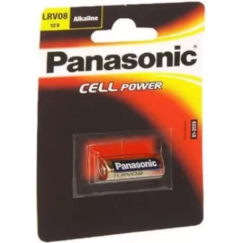 Bateria alkaliczna Panasonic LRV08, 38 mAh, 12 V kompatybilna z: MN21, GP23A, E23A, V23GA, 8LR932, K23A, RPX625A, L1028 (LRV08L/1BE)