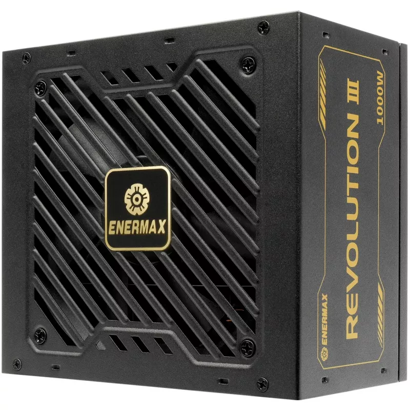 Zasilacz ENERMAX ERV1000G-AHG-MAC, 1000 W, 20+4 pin ATX, w pełni modułowy, 80 PLUS Gold, czarny