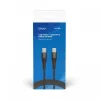 Kabel USB C na USB C SAVIO CL-159 1 m, USB 2.0 (480 Mbit/s), czarny, 2.1 A