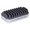 Manhattan Charging Station, 10x Ports: 3x USB-C (up to 18W PD) and 7x USB-A (up to 12W), 120W Total Output, biały/szary, Three Year Warranty