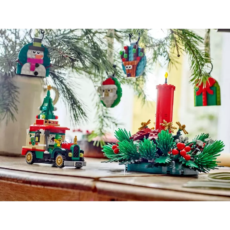 LEGO 40746 Ciężarówka dostawcza Świętego Mikołaja