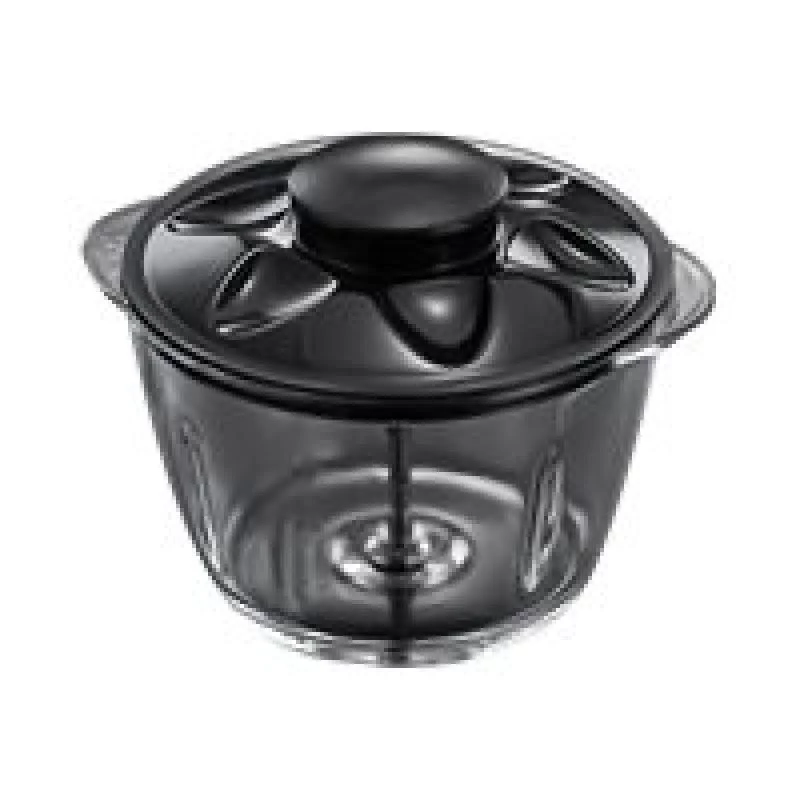 Elektryczny siekacz do żywności Russell Hobbs 24660-56 — szklana misa 1 L, 200 W, czerwony