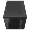 PC Midi Tower DeepCool CG380 3F — czarny, 235×437×451 mm, obsługuje wentylatory boczne 2x120 mm + tylny 1x120 mm, zasilacz na dole, dyski twarde 2,5 cala/3,5 cala