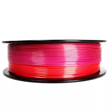 Filament do druku 3D PLA 1,75 mm 1 kg — Flashforge Gembird 3DP-PLA-SK-01-RP, Fioletowy/Czerwony