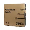 Kabel sieciowy LogiLink CPV0015 RJ45 Cat5e 305m Beżowy